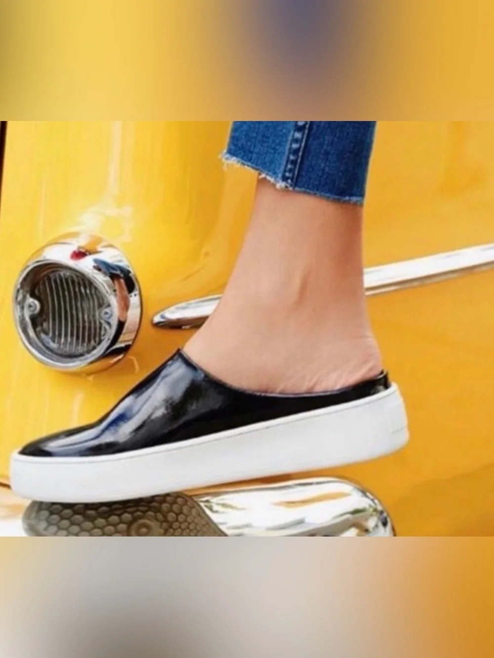 Free People Wynwood platform mules, Size 40